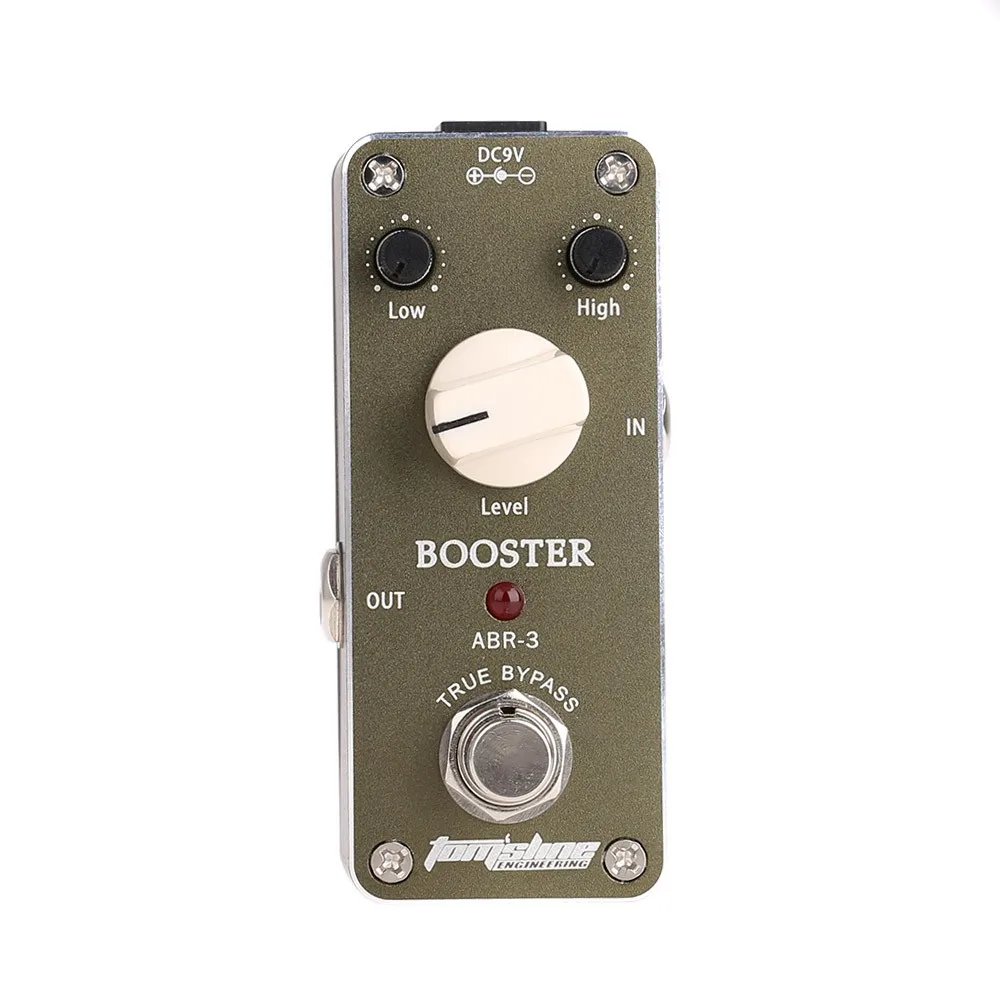 

Aroma Booster Effect Pedal Guitar Part Accessories True Bypass Analog Boss Effects Pedals for Electric Guitar Musical Footswitch