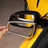 for toyota gr supra a90 2019 2022 abs chrome plated car exterior rearview mirror frame decorative stickers car accessories