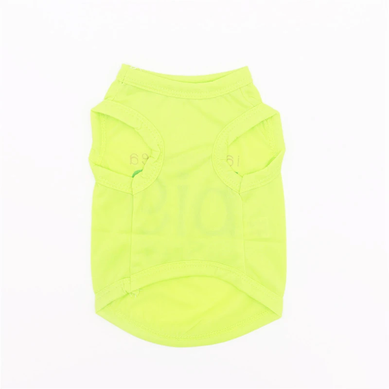 Жилет для собак старшей сестры хлопковый трикотаж с принтом весенне-летняя