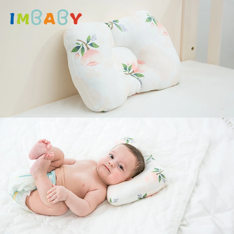 Baby Pillow Newborn Pillow Bedding Infant Nursing Sleep Position Anti Roll baby head shaping pillow  baby accessories room