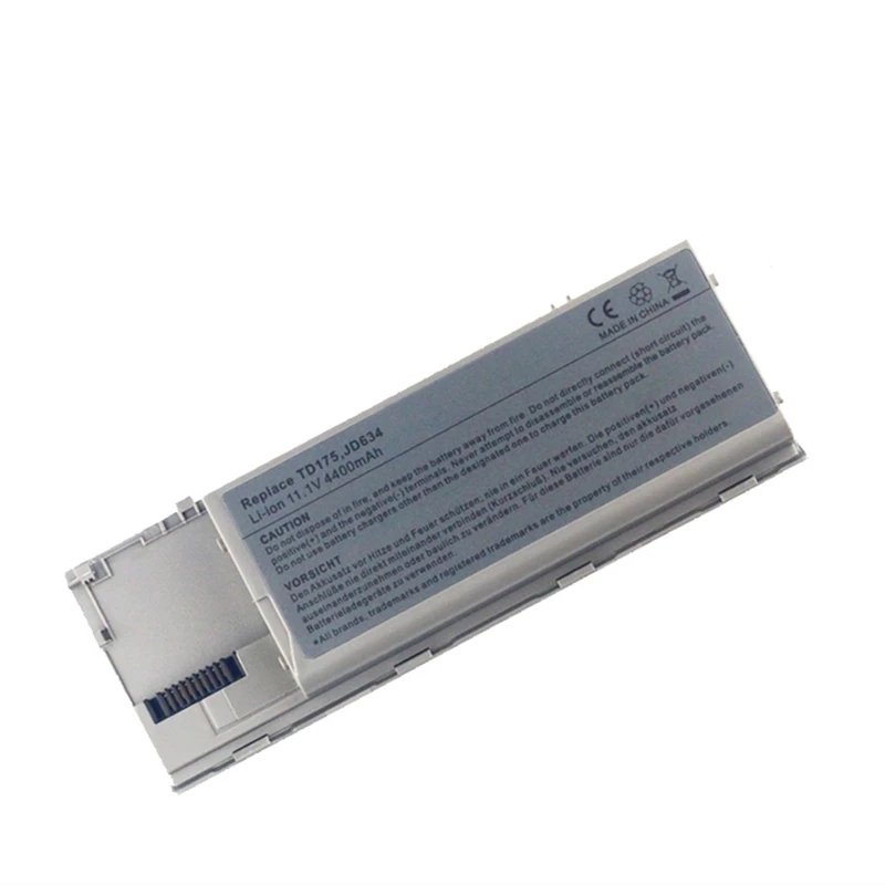 Новый аккумулятор для ноутбука DELL Latitude D620 D620ATG D630XFR D630UMA D631N D830N Precision M2300, 9 ячеек/6 ячеек, 6600 мАч/4400 мАч