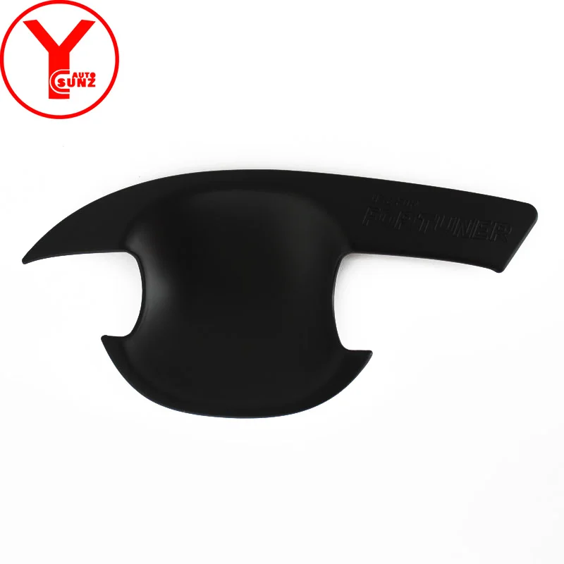 2012-2014 дверная ручка вставка для Toyota SUV FORTUNER SW4 2012 2013 2014 ABS черная Чаша Fortuner + YCSUNZ |