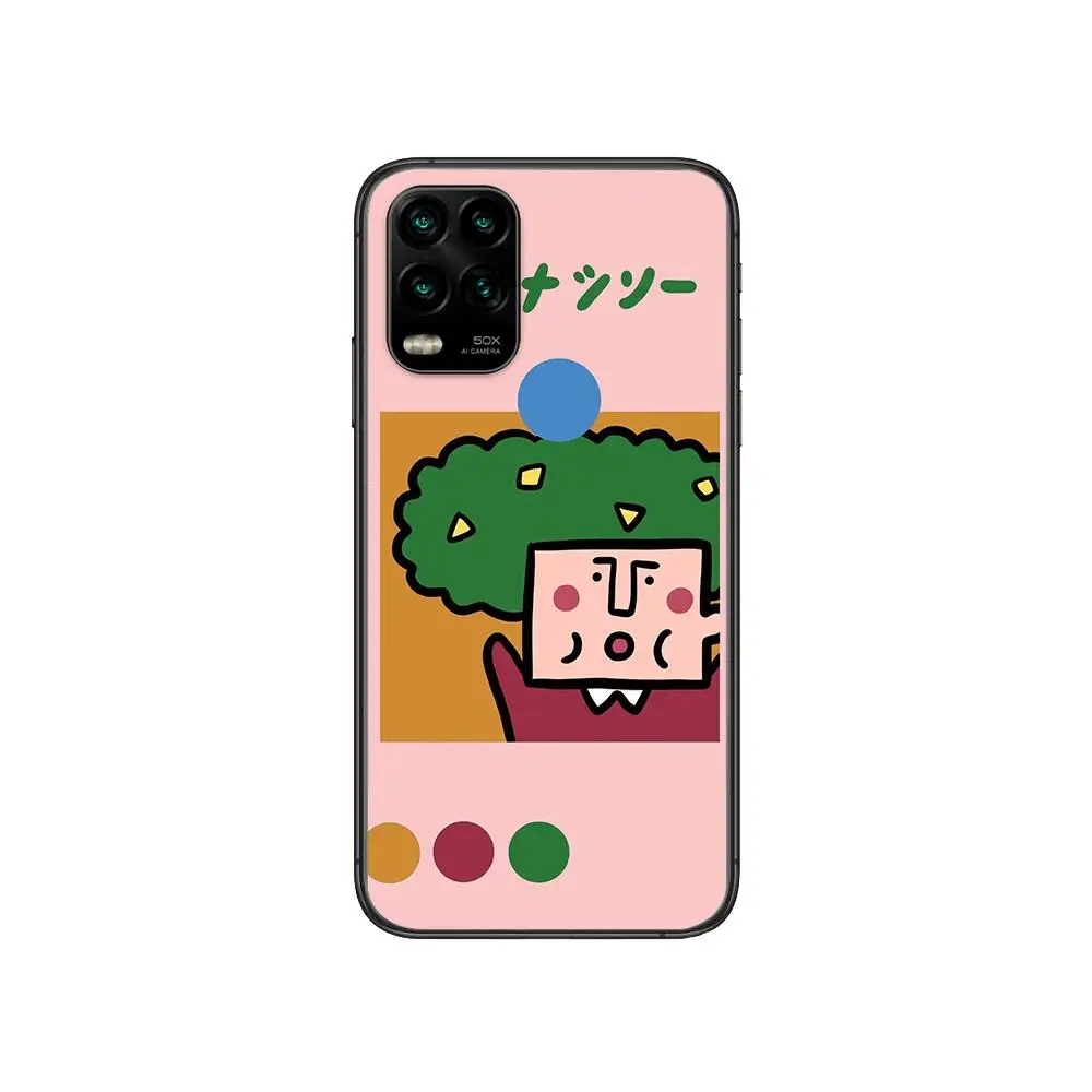 

Silicon Bumper Cover Case Phone Case For XiaoMi Redmi 11lite ultra 9 8A 7A 6 A Pro T 5G K40 Anime Black Cover Silicone Back Pret