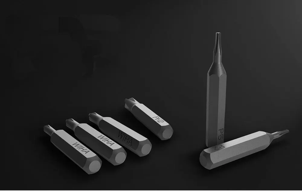 Xiaomi Mijia Wiha 24 в 1 прецизионный изысканный набор отверток 60HRC магнитные биты Xiaomi домашний комплект ручная работа Инструменты для ремонта ежедневно