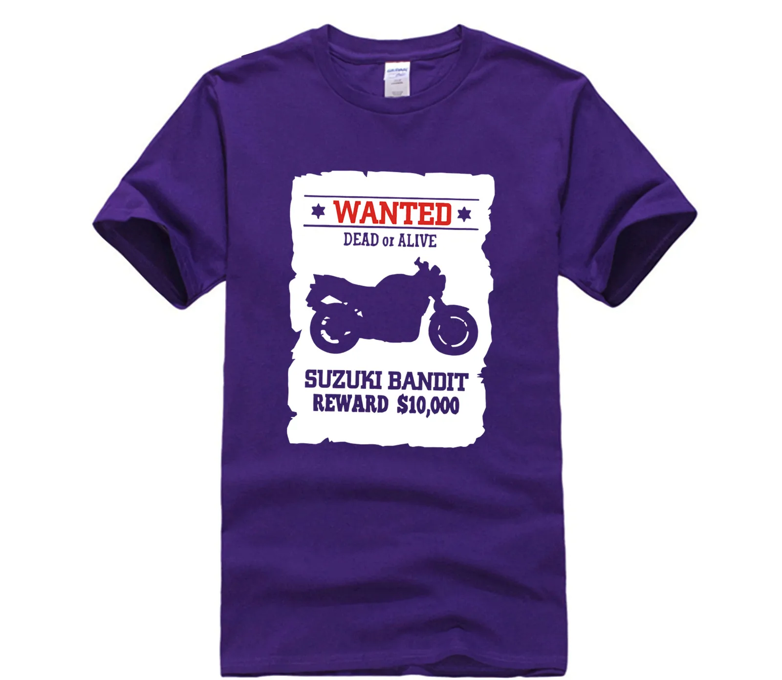 

New Fashion Printed T Shirt moto fans O Neck Solid Short Sleeve T Shirt Bandit Gsf biker 3D Print Tee shirt