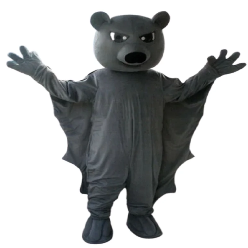 Летучей мыши Медведь Талисман Костюмы для костюмированной вечеринки Платье с