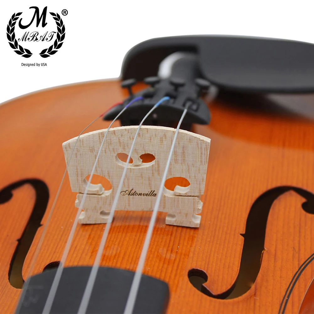 

M MBAT Wooden 4/4 Violin Bridge High quality Musical instrument Accessories Acoustic Fiddle Maple Strings Bridge Part Tools