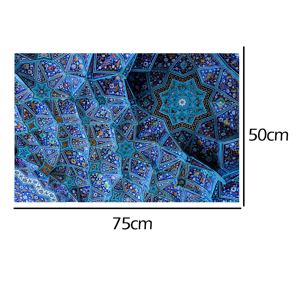 

1000 Pieces Paper Jigsaw Puzzles Novelty Wall Educational Toys Craft 75 X 50cm for Bedroom Decoration Stickers