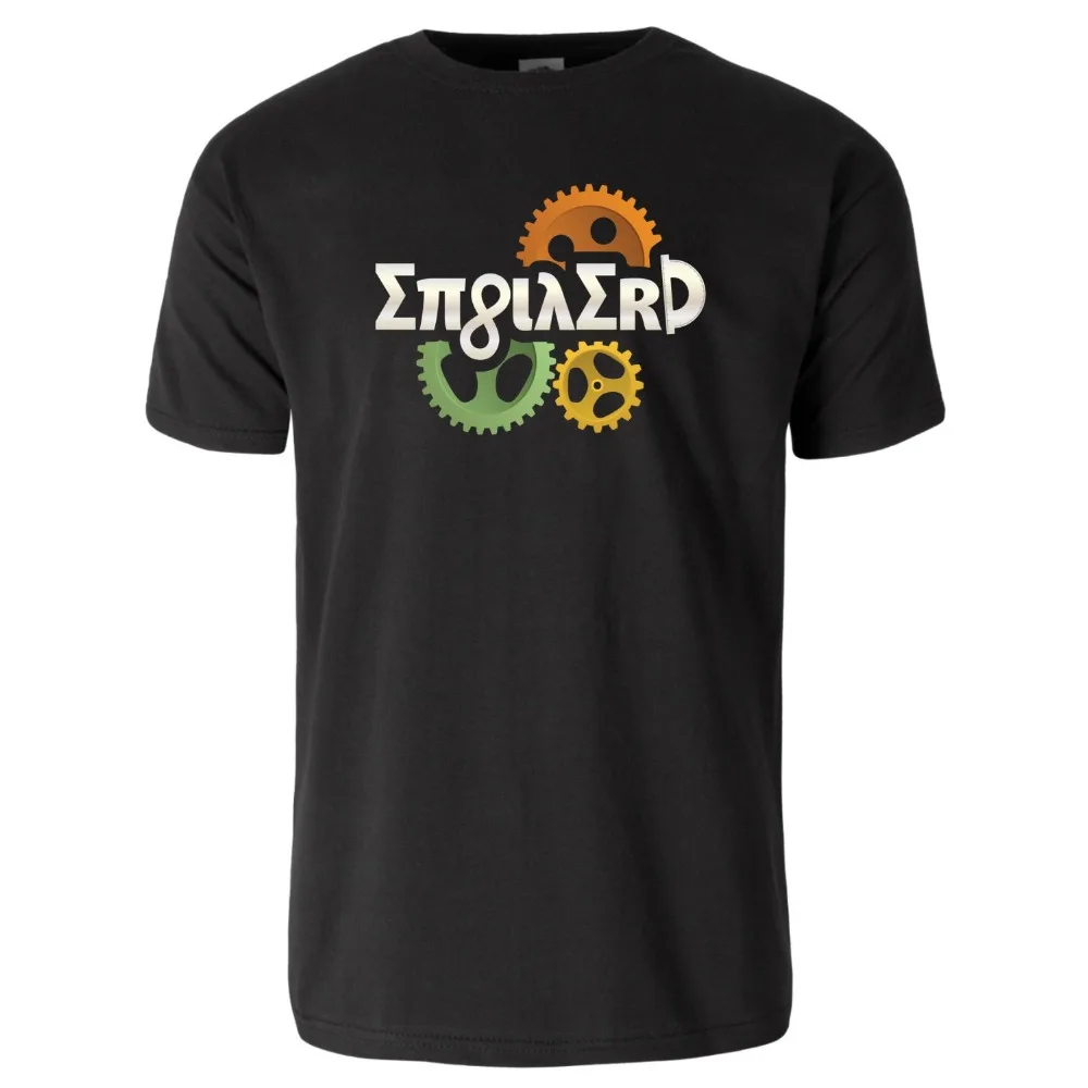 

Unisex - Enginerd - Funny Engineer Nerdy Summer Short Sleeves Fashion Short-Sleeved Print Letters Hip Hop Tops T-shirt