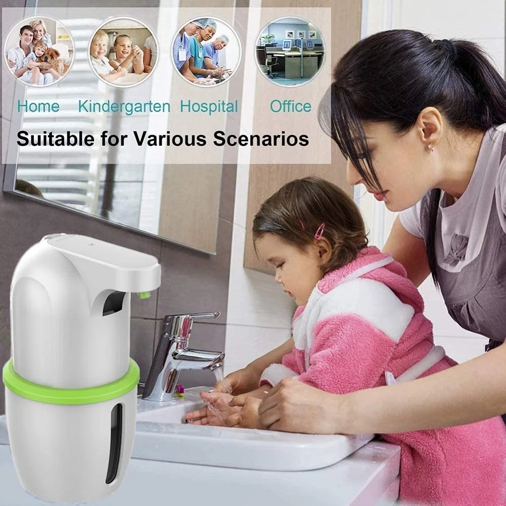 

AIRMSEN Touchless Automatic Soap Dispenser USB Charging Smart Foam Machine Infrared Sensor Foam Soap Dispenser Hand Sanitizer