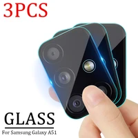 3pcs camera screen protector for samsung galaxy a51 a71 a31 a20s a11 a52 s a52s a72 a73 a53 a32 glass lens cover protective case
