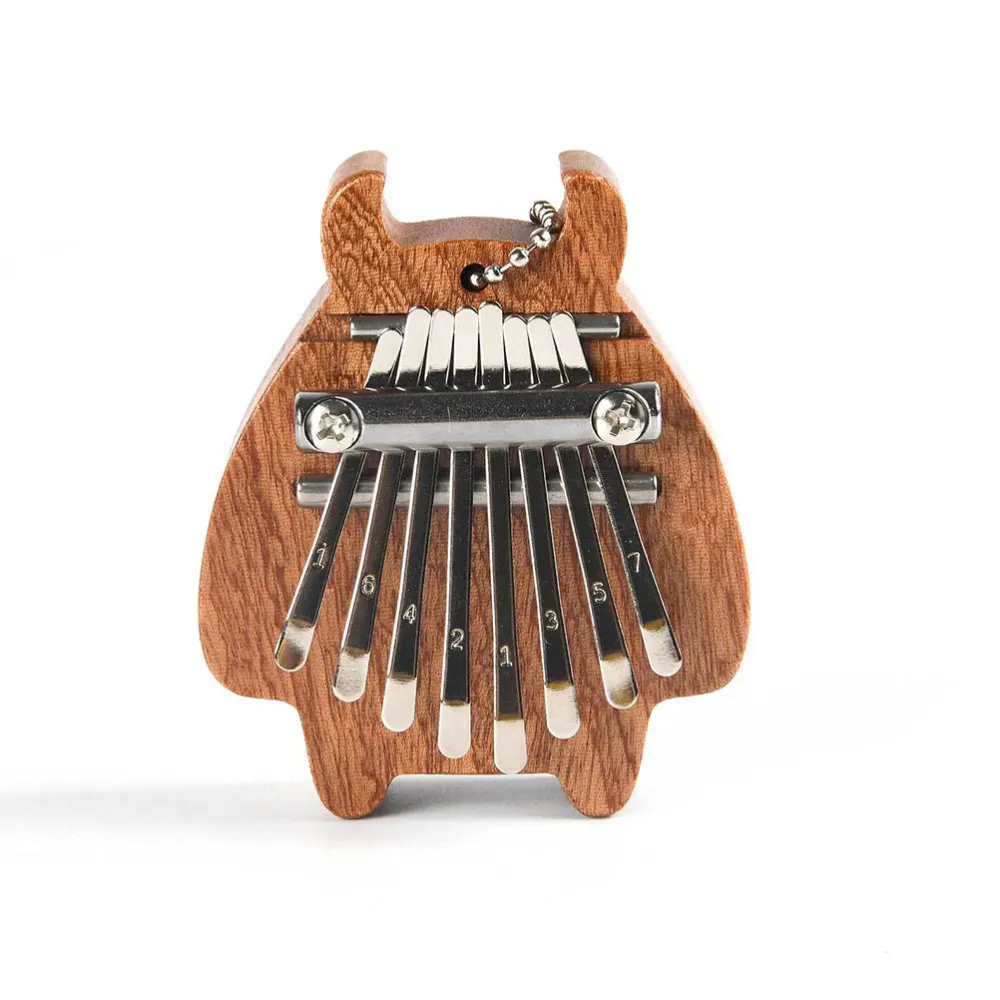 

1 Set 8 Keys Kalimba Thumb Piano Mini Kalimba Musical Instrument with Gift