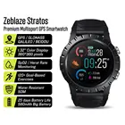 Смарт-часы Zeblaze Stratos GPS, встроенные 4 спутника, 3 режима, GPS сердцеSpO2VO2maxстресс, Время работы батареи 25 дней, GPS Смарт-часы для мужчин и женщин