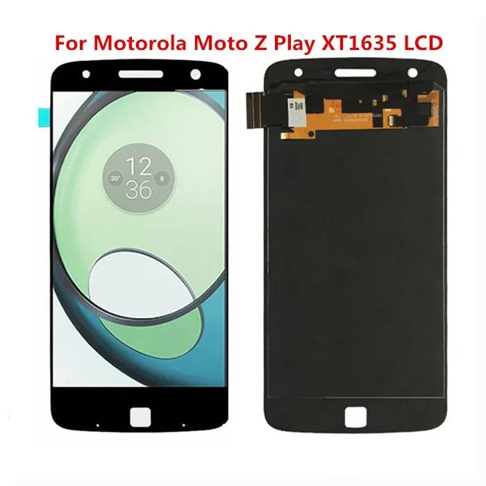 5 дюйма AMOLED для Motorola Moto Z Play XT1635 ЖК монитор сенсорный экран MOTO 02 м|Экраны мобильных