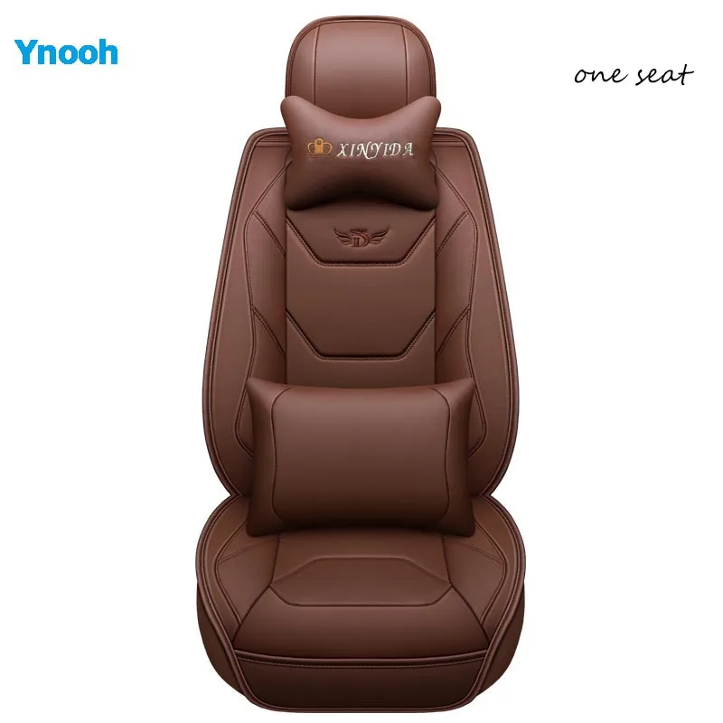 Ynooh автомобильные чехлы для сидений chevrolet captiva cruze 2012 tahoe traerse 2008 lacetti aveo t250 t300 lanos onix один автомобильный протектор - Название цвета: Золотой