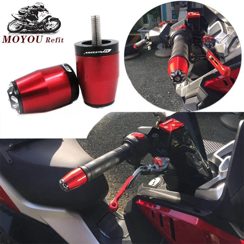 

For SYM MAXSYM TL 500 TL500 MAXSYMTL500 2020 Motorcycle Accessories CNC Handlebar Grips Ends Caps Cover