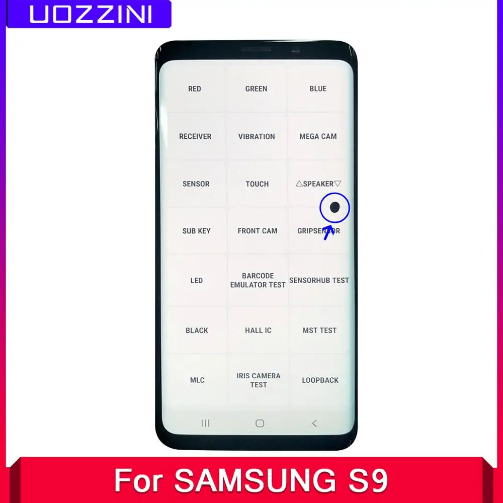 Точечный ЖК экран для Samsung Galaxy S9 G960 G9600 G960f дисплей сенсорный дигитайзер в сборе