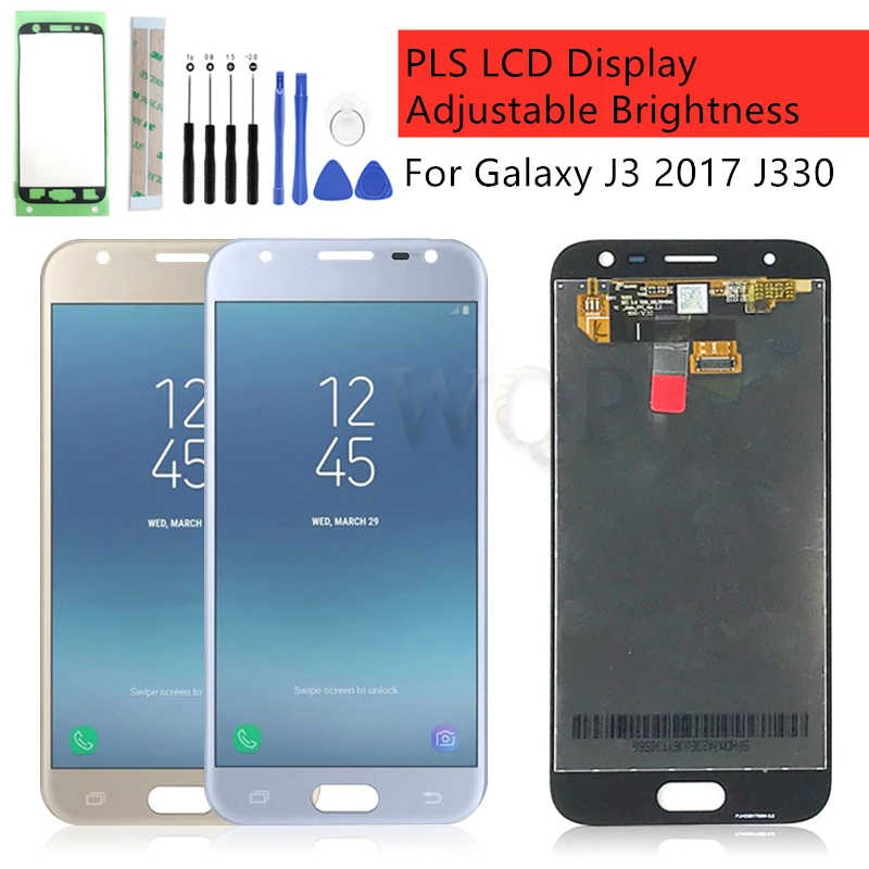 ЖК дисплей для SAMSUNG GALAXY J3 2017 с сенсорным экраном и дигитайзером в сборе запасные