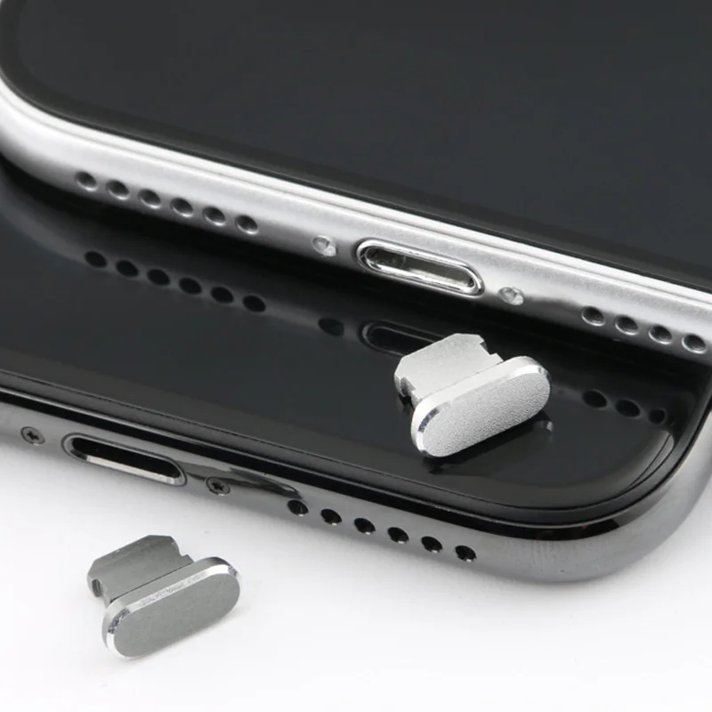 Заглушка от пыли из алюминиевого сплава для iPad iPhone X XS Max XR 8 7 6 6S Plus 5 5S 5C SE заглушка