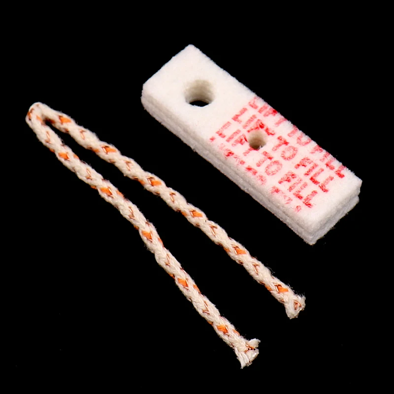 

Kerosene Lighter Oil Absorbent Cotton Wicks Pads Kit For Zorro Replacement Parts
