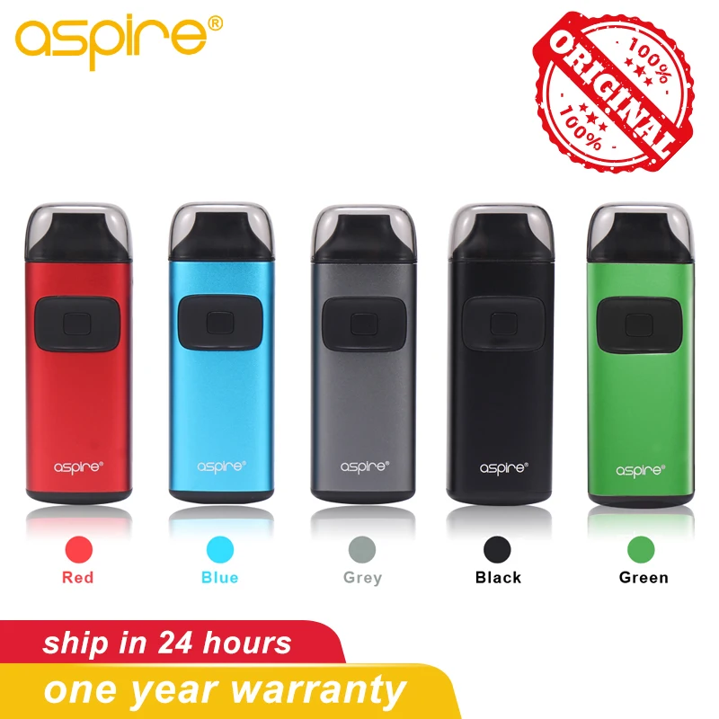 Aspire Breeze AIO vape набор многоразового использования емкостью 2 мл 650 мАч встроенный