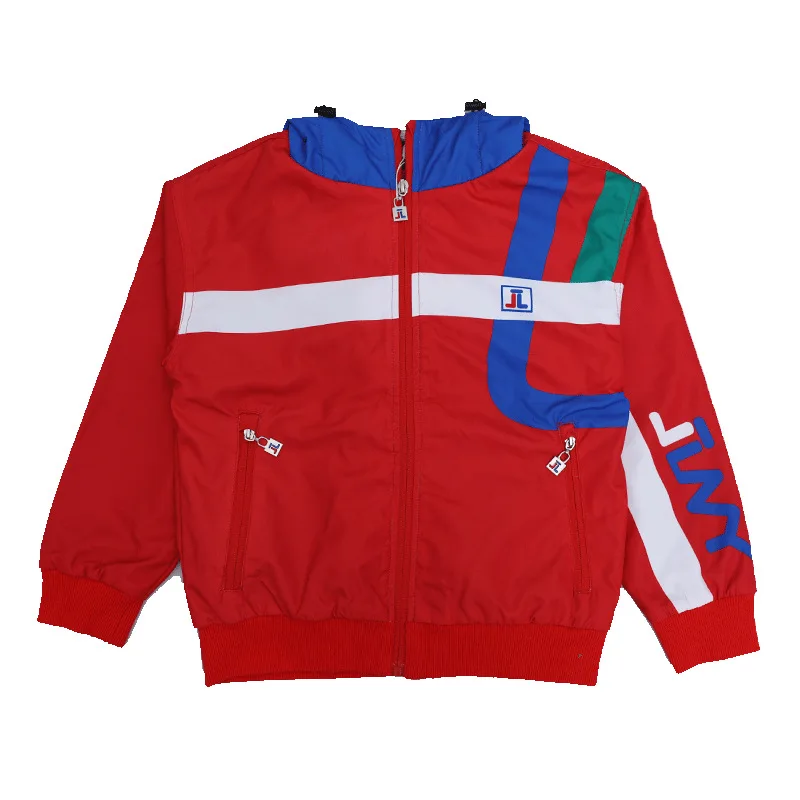 

Children's clothing JLNY popular logo blazer fall 2020 new Europe and the United States ins boy zipper hooded jacket trench coat