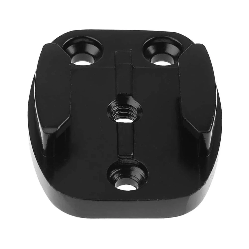 Алюминиевый ЧПУ черный плоский адаптер для крепления штатива фотоаппарата SJCAM Yi