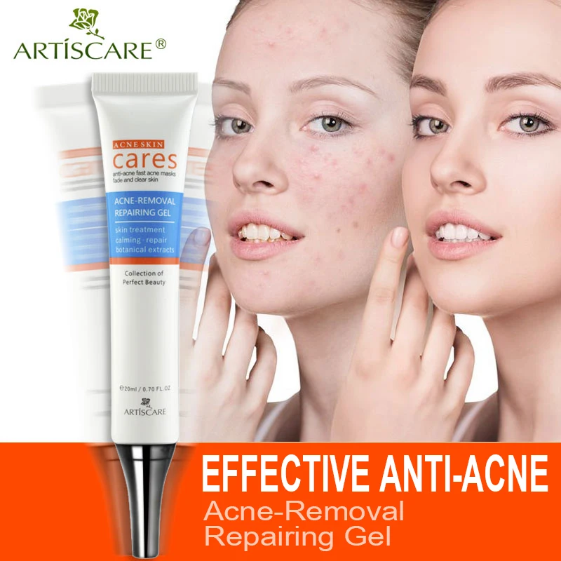 ARTISCARE удаления прыщей уход за кожей ремонт гель от акне крем для шрамов лица