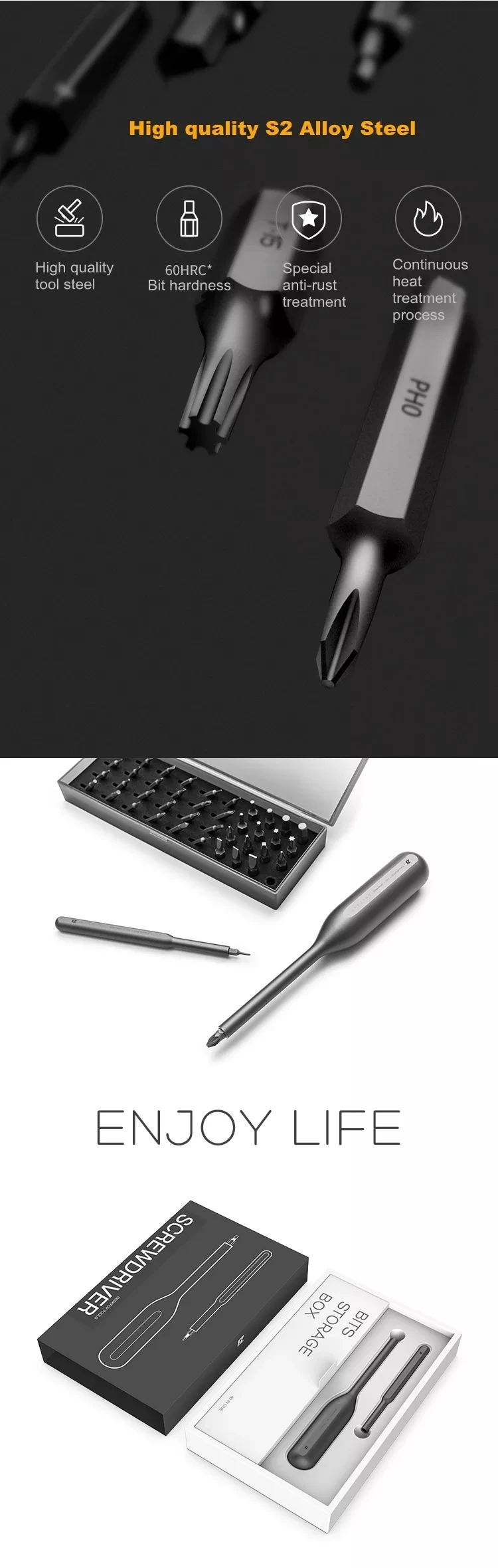 Xiaomi mijia Wowstick IMEZING FZ 42 в 1 Набор отверток портативная прецизионная многофункциональная отвертка инструменты для ремонта