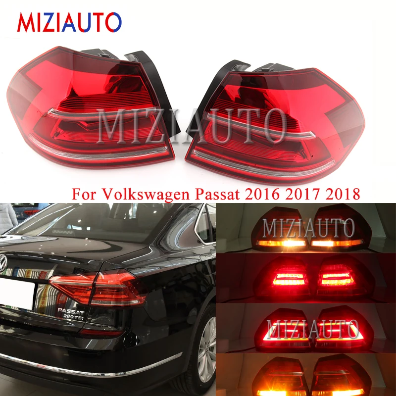 Для Volkswagen Passat 2016 2017 2018 внешняя боковая задняя фара задние фонари в сборе