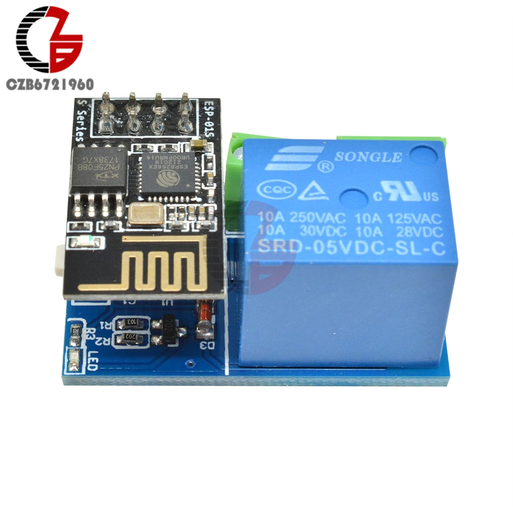 DC 5 В ESP8266 ESP-01S 1 канал беспроводной Wi-Fi релейный модуль дистанционное управление приложение переключатель для Arduino DIY умный дом