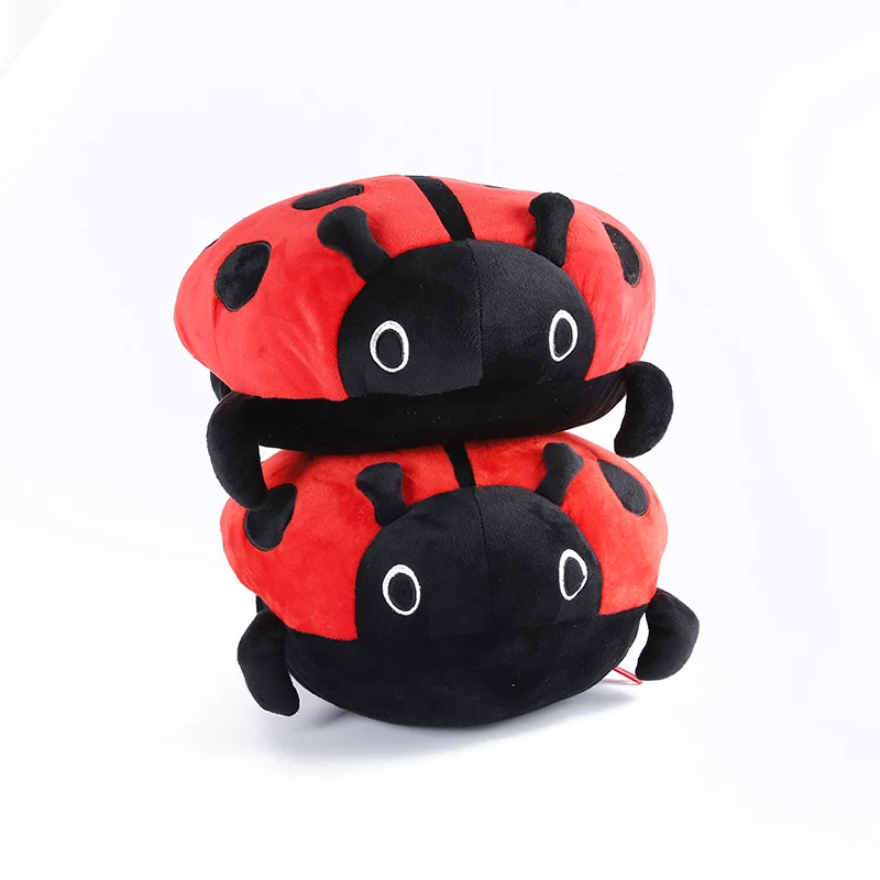 

cute plush toy soft ladybug ladybird insect hold doll pillow cushion novelty children birthday gift