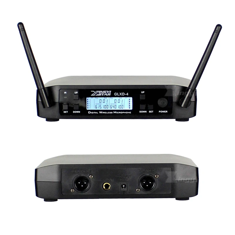 GLXD4 UHF беспроводной микрофон профессиональный BETA58A BETA 58A Ручной беспроводной микрофон с приемником для караоке-громкоговорителя