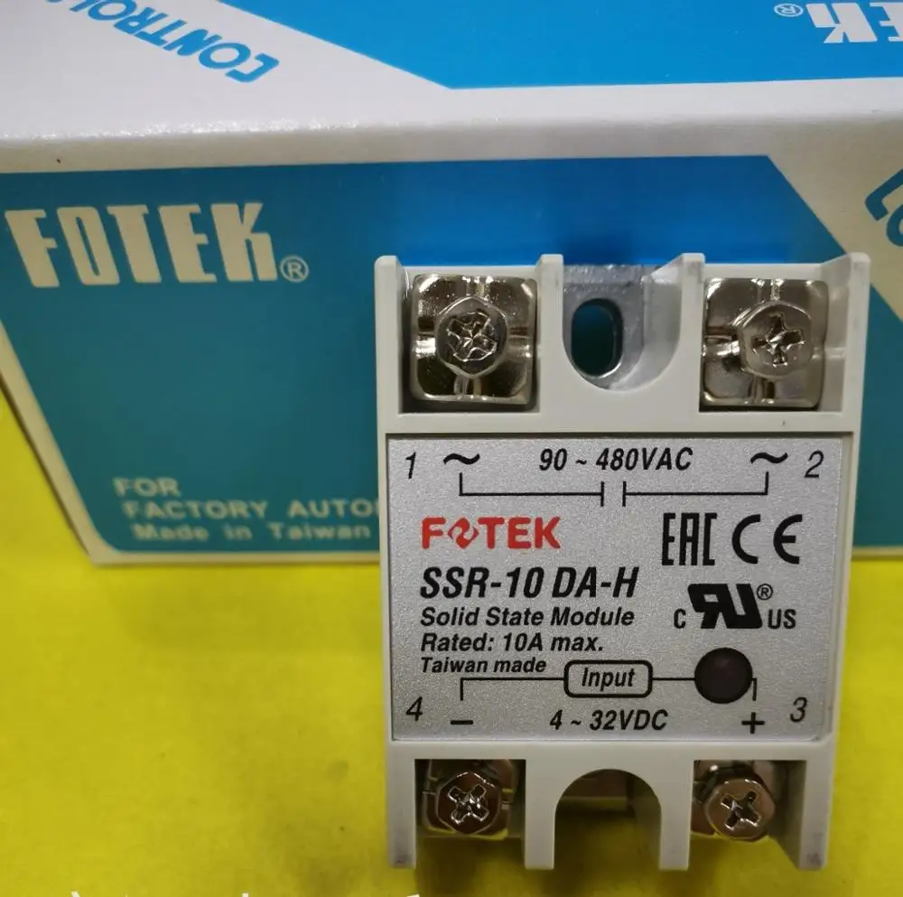 SSR-10DA-H Новый оригинальный Тайваньский модуль SCR FOTEK экономичное твердотельное