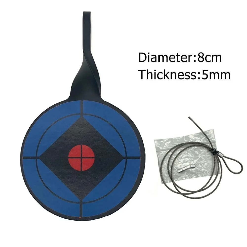 

Shooting Target Plates Bullseye Portable Round Shaped Tactical Paintball Hunting Target Bullseye For Hunting Shooting Target