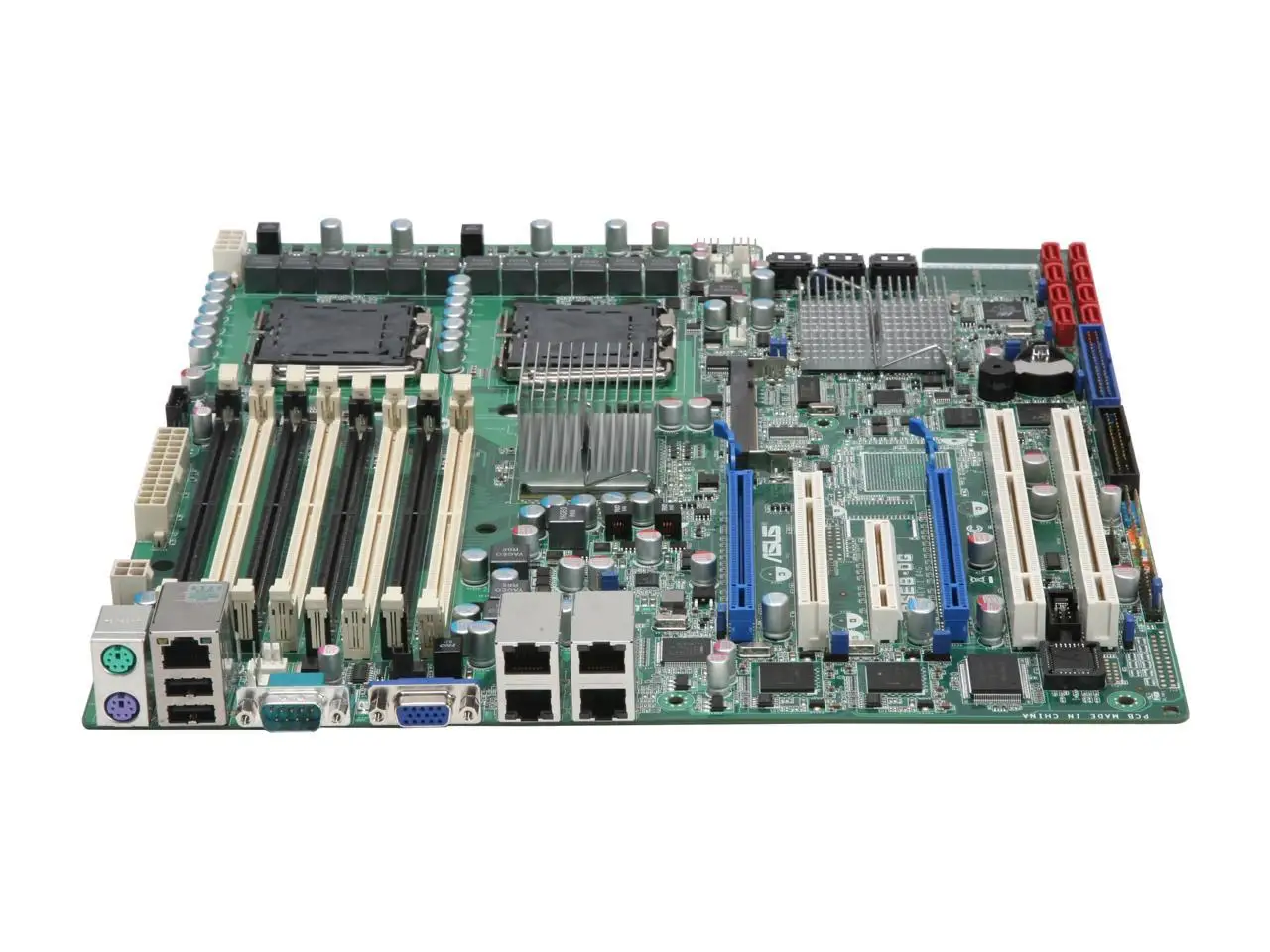 Материнская плата ASUS DSEB-DG LGA 771 Intel 5400 Kit Xeon поддерживает четырехканальную