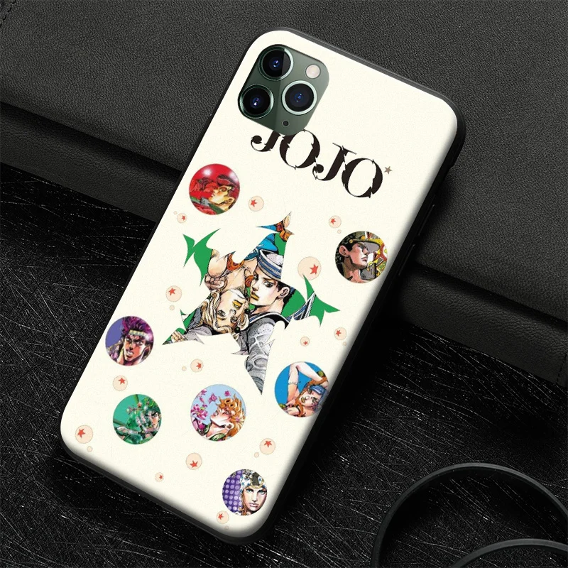 JoJo no Kimyou na Bouken аниме Мягкий силиконовый чехол для телефона iPhone SE 6 6s 7 8 Plus X XR XS 11 Pro Max
