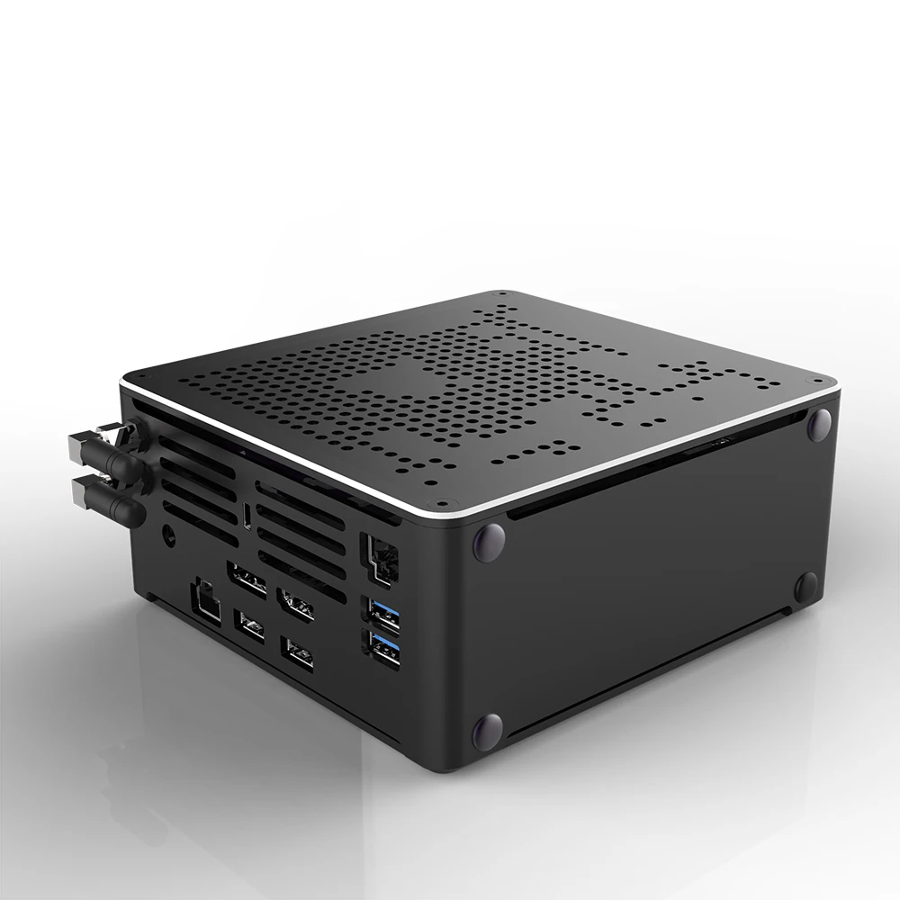 Мощный игровой ПК Intel Core i7 10750H 6 ядер 12 потоков 5 0 Гц UHD Graphics 630 NUC HDMI DP 2 * LANS Wi Fi