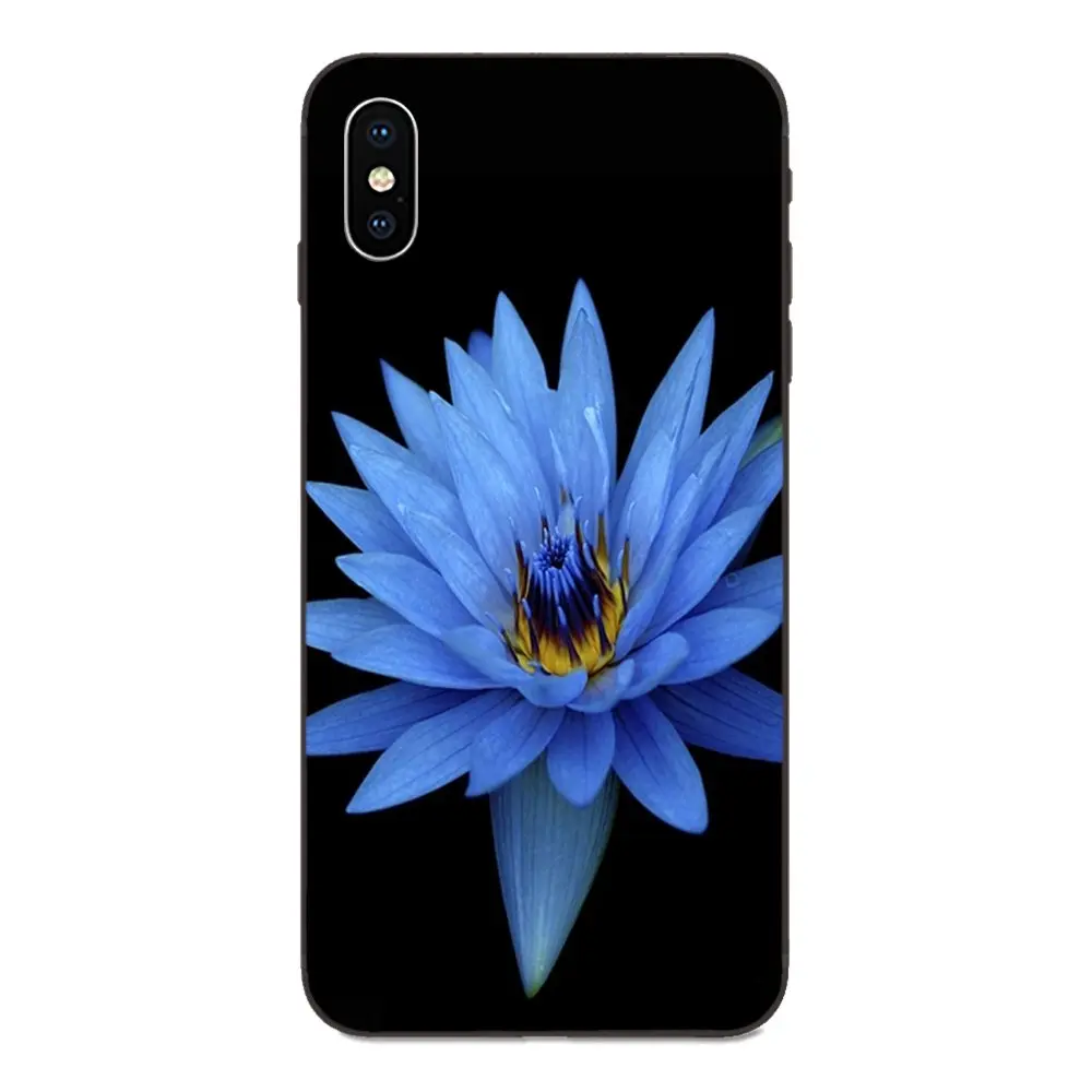Bright Amazing Lotus Flower Artistic Sweet Flowers For Apple iPhone 4 4S 5 5S SE 6 6S 7 8 Plus X XS Max XR Soft Pattern | Мобильные