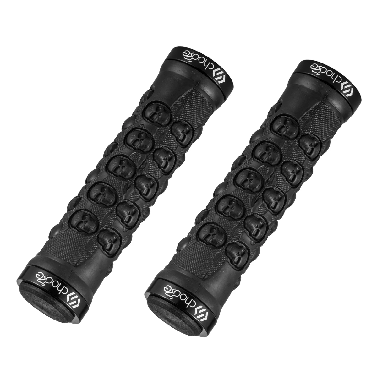 

Skull Rubber Mtb Grips Bike Handlebar Grips 1Pairs