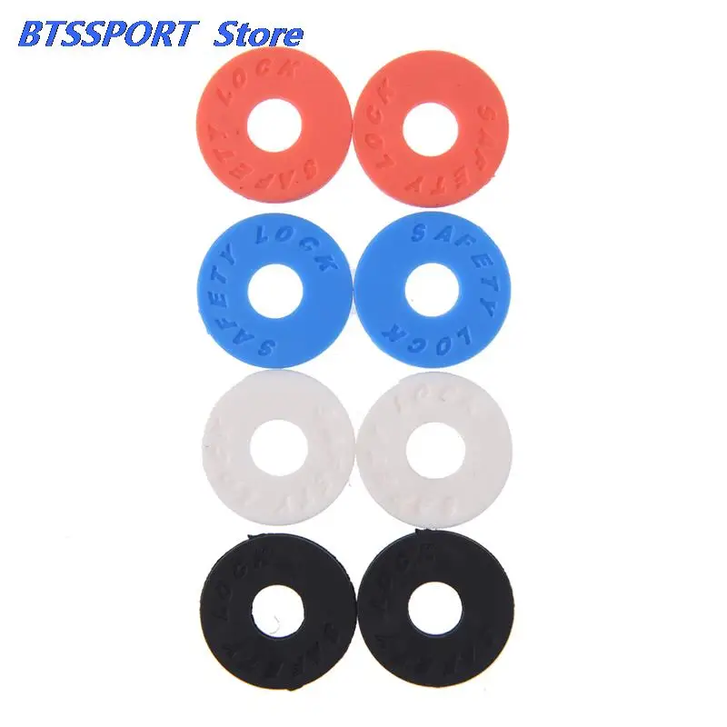 2Pcs Guitar Strap Block Rubber Safety Lock Washer Acoustic Electric Bass Ukulele Accessories | Спорт и развлечения
