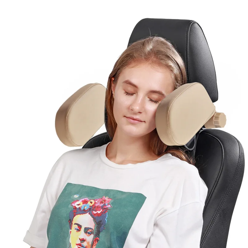 

Car Neck Headrest Pillow Cushion Seat Support Head Restraint Seat Pillow Headrest Neck Travel Sleeping Cushion for Kids Adults