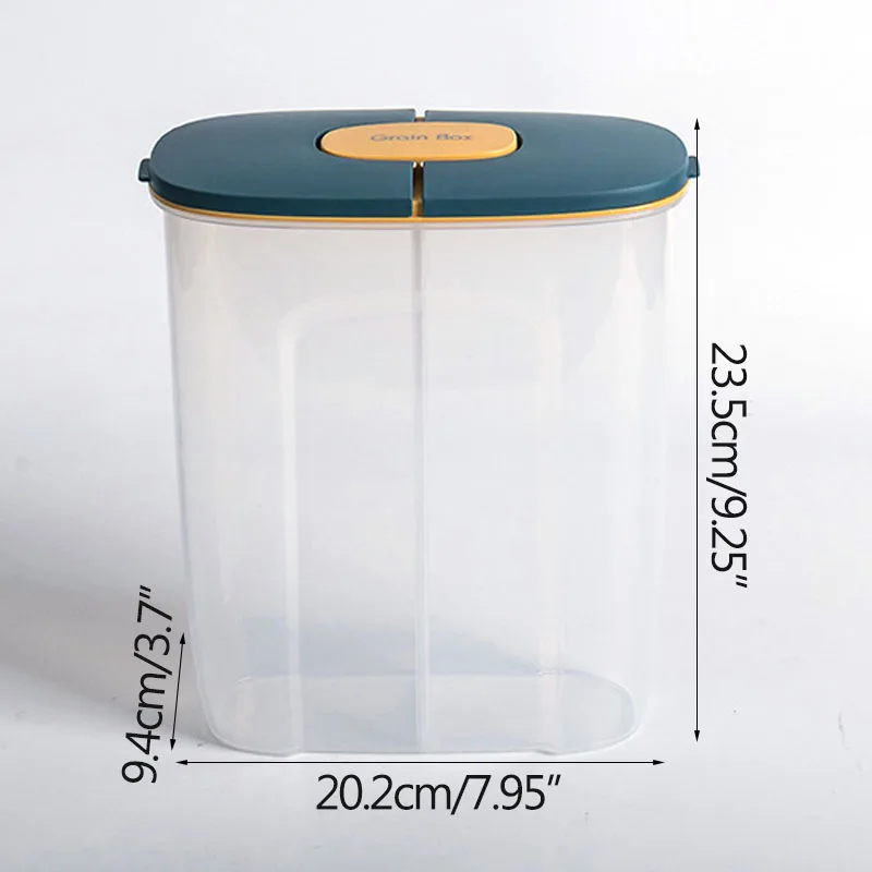 

Multi-Grain Tank Home Storage Box Grain Transparent Sealed Tank Kitchen Storage Large-Capacity Storage Tank