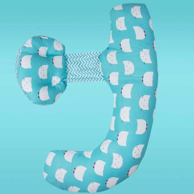 Многофункциональная клетчатая Подушка для беременных сна сбоку полноразмерная U