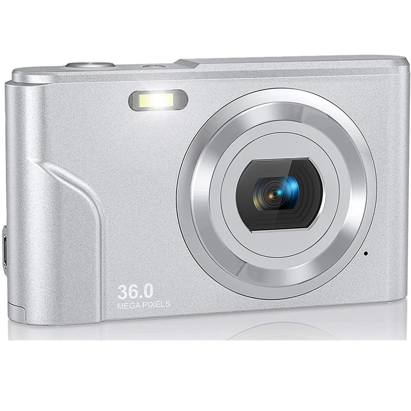 1080P 36.0 Mega Pixels Digital Camera with 16X Zoom LCD Screen Portable Mini Cameras for Students Teens | Электроника