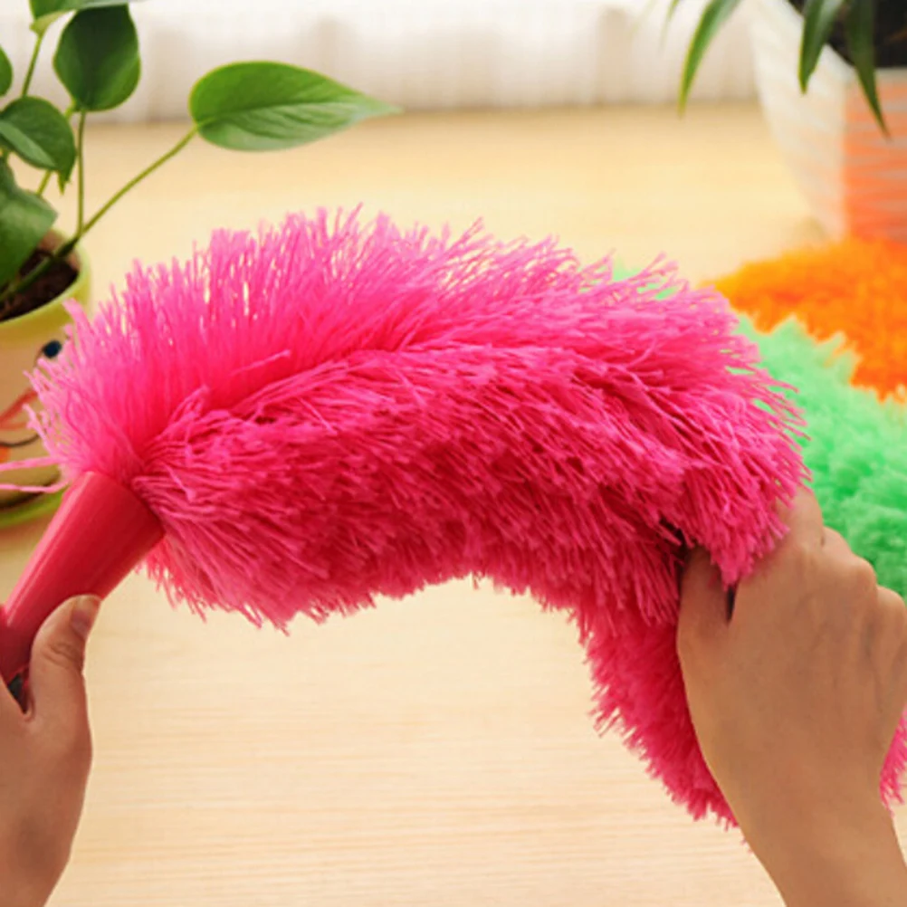 

Static anti home window cleanin Brush Multi function Magic Soft Microfiber Cleaning Duster Dust Cleaner Handle dusters