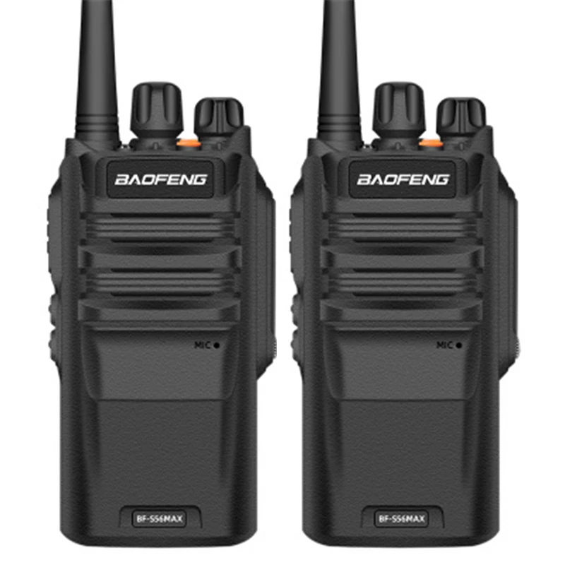 2pc Walkie Talkie Long Range 5-15KM BF S56 Max IP67 Waterproof High Power 10W Transceiver handy Baofeng talkie walkie