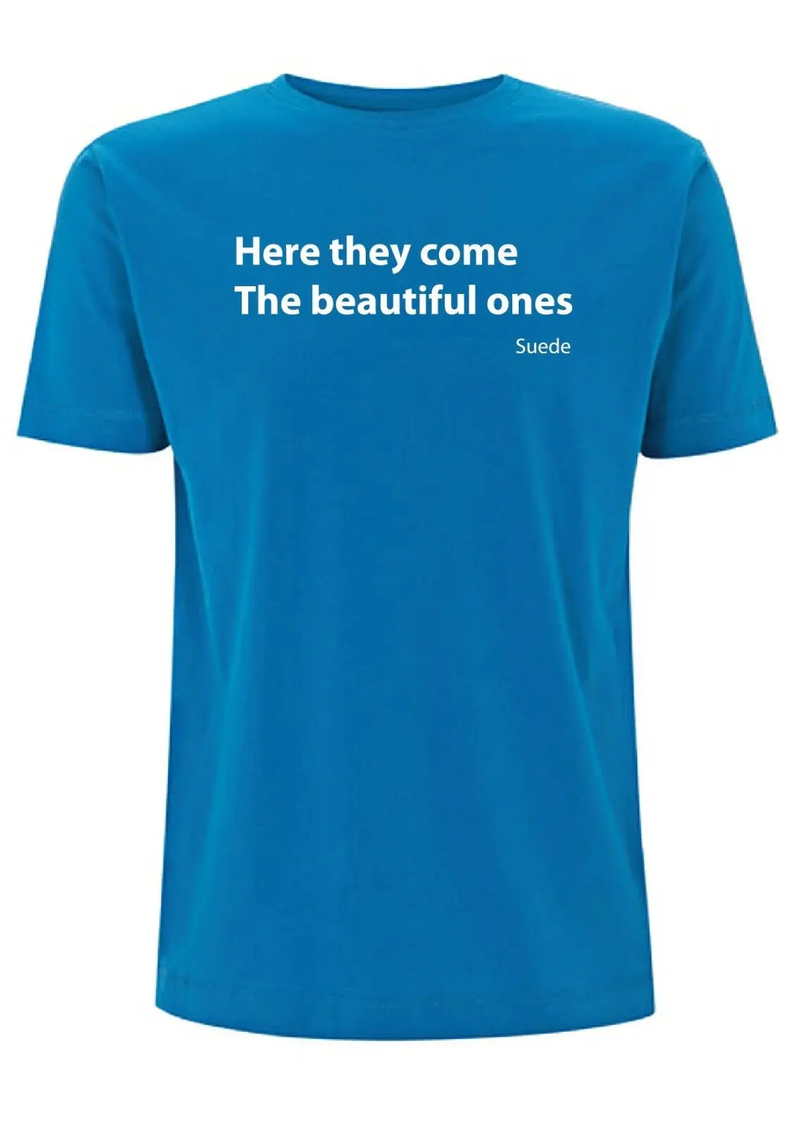 Замшевая красивая футболка с надписью Ones Song Coming Up Album Бретт Anderson 2020