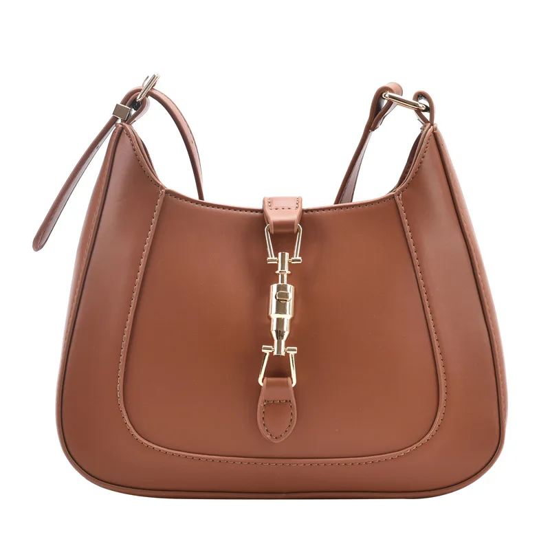 

New Woman Shoulder Bag Fashionable Simple Chain Messenger Bag High Quality Luxury Designer Handbag 2021 New Female Underarm Bag