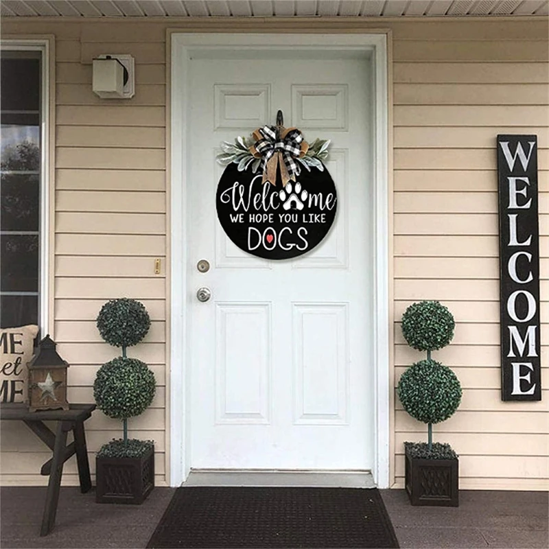 

Room Door Decoration Door Wreath Front Door Spring Wreath Decor Farmhouse 95AA
